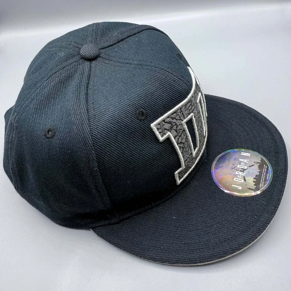 Air Jordan Hat Men Navy Cement Elephant Embroidered‎ Jumpman Snap Back Cap